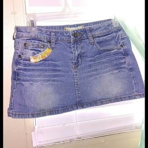 Jean skirt